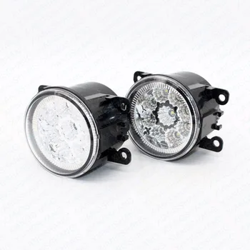 

2pcs Car Styling Round Front Bumper LED Fog Lights DRL Daytime Running Driving For FORD TRANSIT CUSTOM Kombi Estate 2012-2015