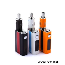 100% Original Joyetech Evic VT Kit With 5000mah Battery Advanced Temperature Control Mod Electronic Cigarette VT-Ni/VT-Ti/VW Mod