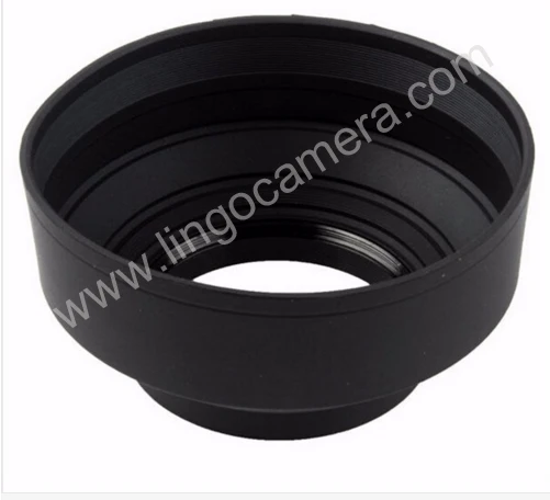 Высококачественная Складная Резиновая бленда для камеры Canon Nikon|rubber lens hood|lens hood for