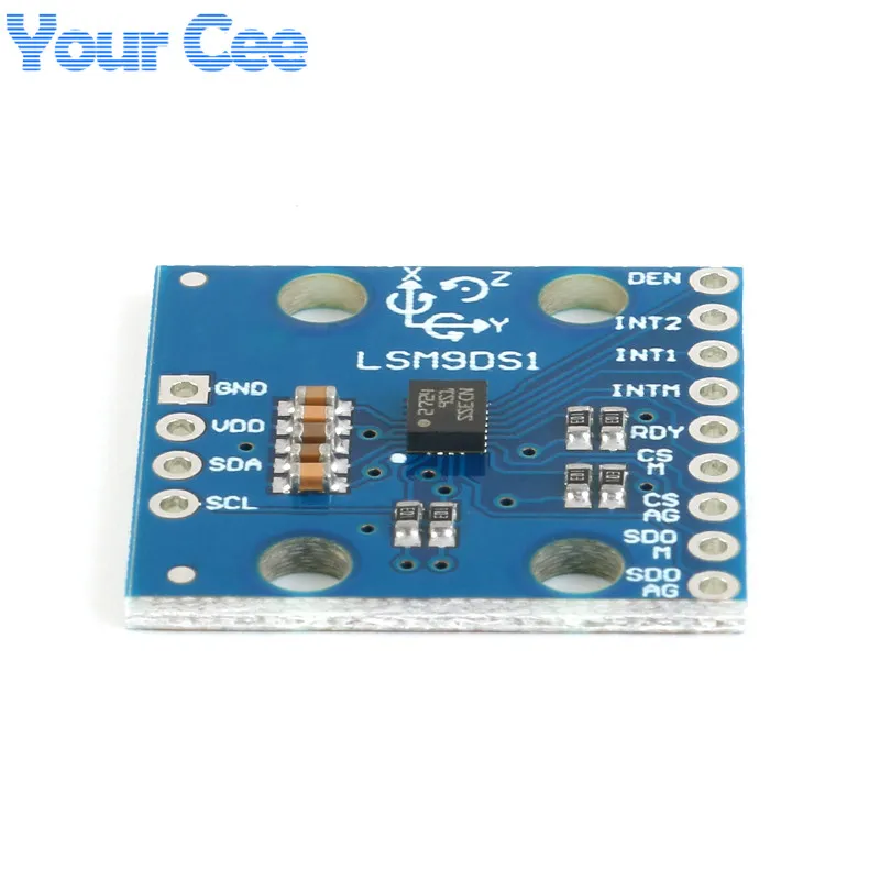 LSM9DS1 модуль 9-axis датчика IMU акселерометр гироскоп магнитометр для Arduino LSM9DS1 модуль 9-axis датчика IMU акселерометр гироскоп магнитометр для Arduino