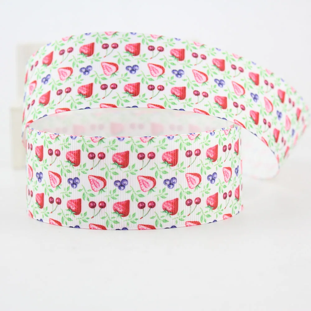 fruit printed grosgrain ribbon (5)