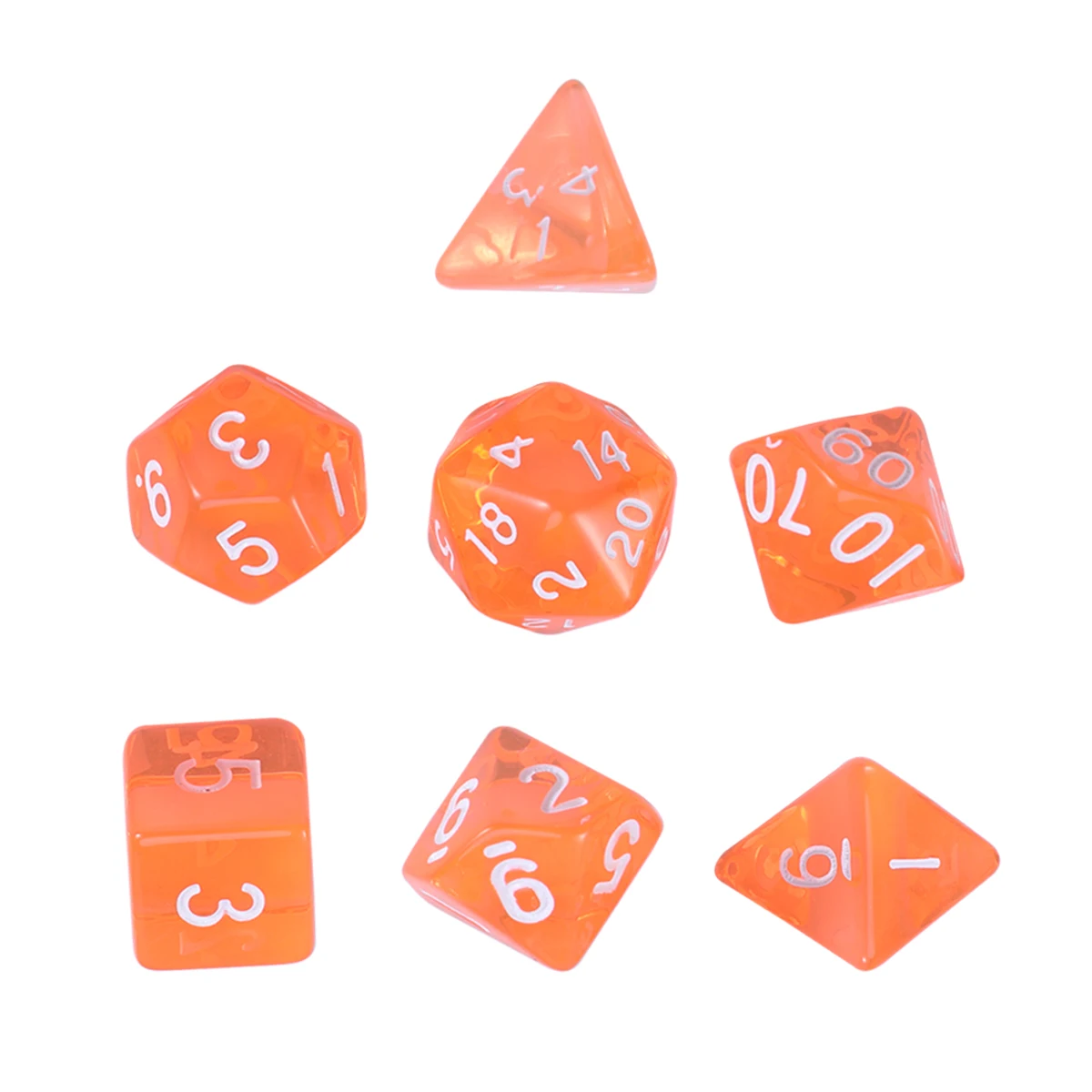 

1 Set 20 Sided Game Dice D20 Polyhedral Dice for Dungeons and Dragons Table Games (Colorful)