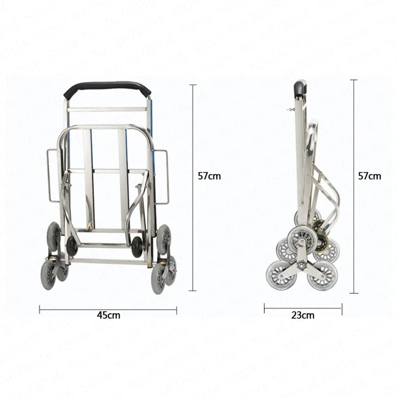 27% корзина из нержавеющей стальная багажная тележка коляска для скалолазания складная переносная маленькая тележка