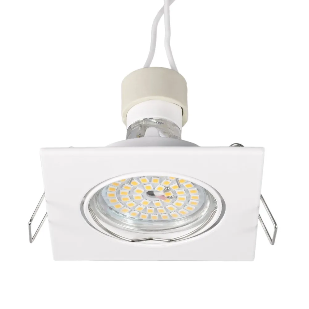 GU10 Светодиодный прожектор и комплект 48LED 220В 12 Вт 2358SMD светодиодные лампы теплый