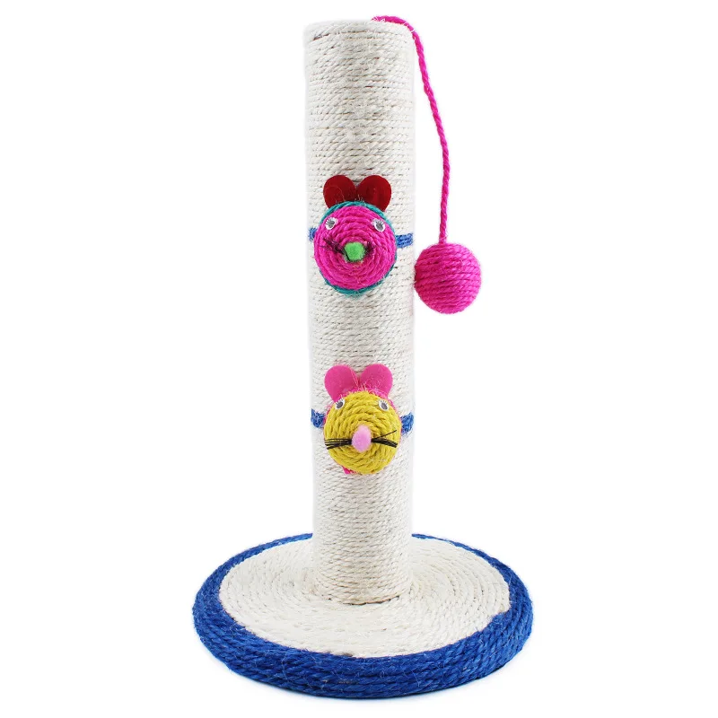 2018 New Listing Durable Funny Interactive Sisal Cat Toys Climbing