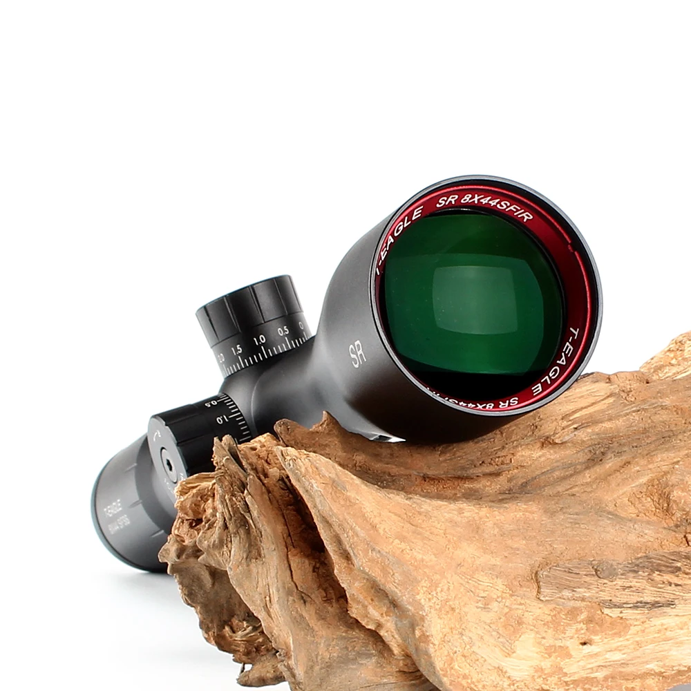 T Eagle SR 8X44 SFSS охотничьи прицелы боковые Параллакс стеклянные Выгравированные