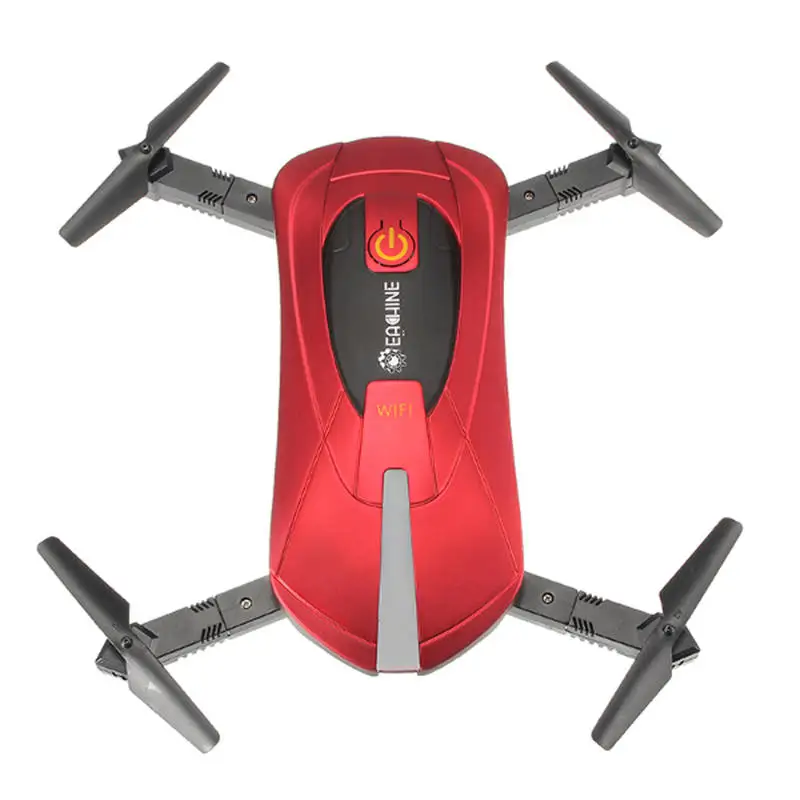 Высокое качество Eachine E52 RC селфи Дрон со складной рукояткой 4CH 2,4G 0.3MP камера WiFi FPV RC Квадрокоптер BNF RTF