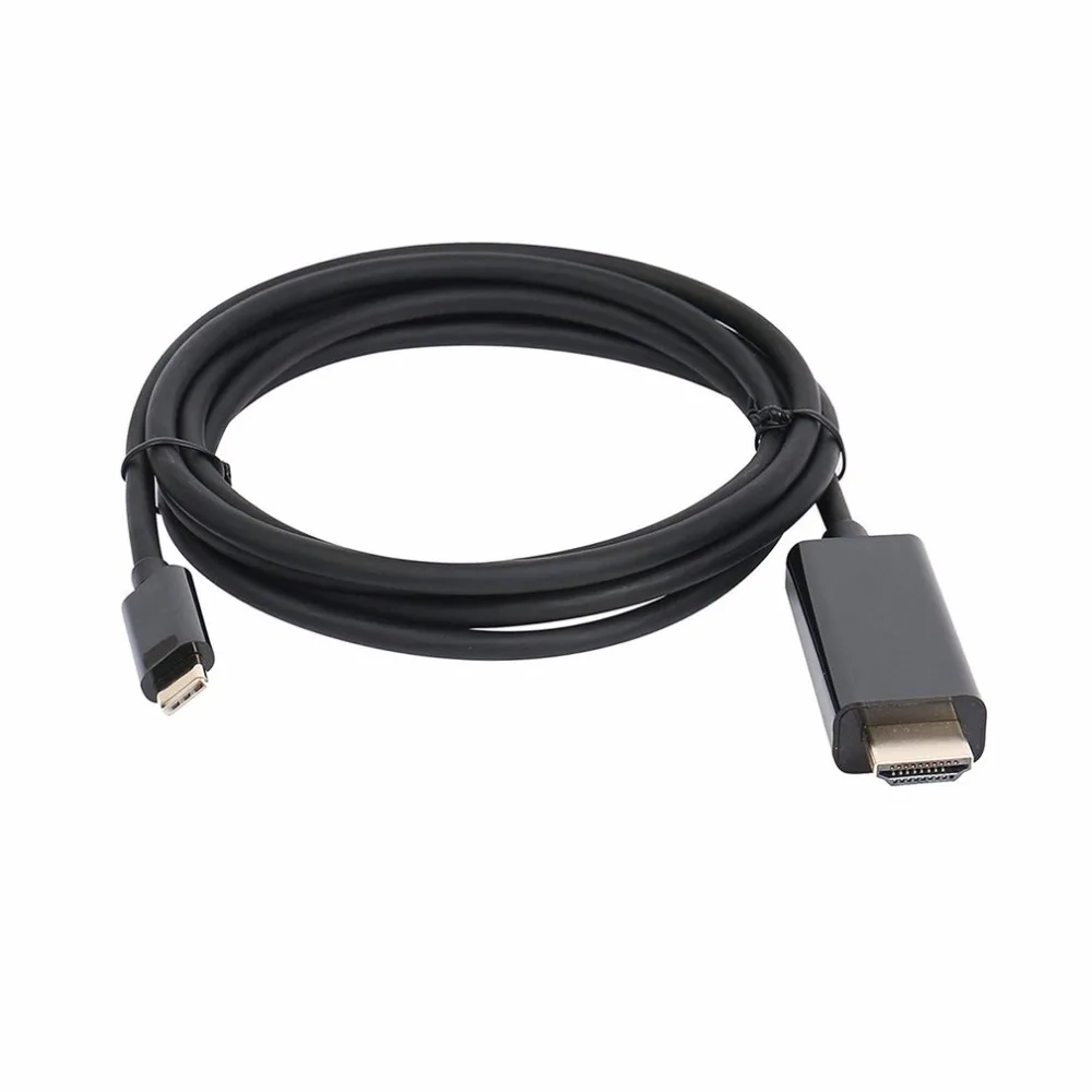 Usb c к hdmi-кабель, адаптер 4 k 1080 P Usb type C к HDMI 2,0 кабель для Macbook 1,8 метра