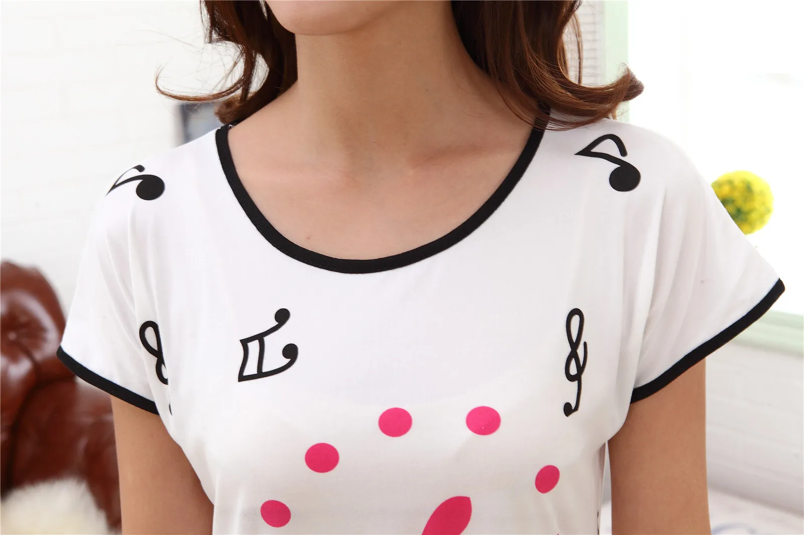 Ночные рубашки для девочек для женщин летний отдых дышащий Kawaii мультяшная Ночная сорочка Мода s мягкий хлопок пижамы прекрасные студенты