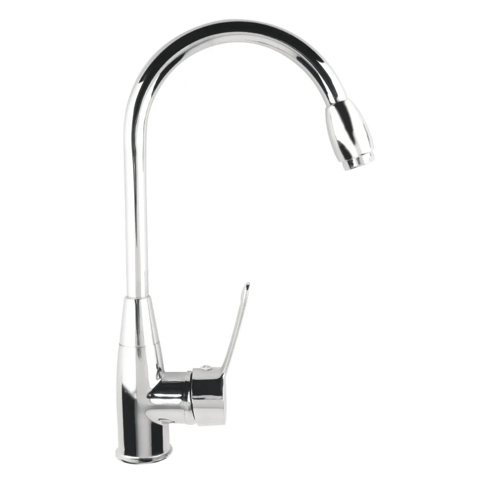 Alloy Chromed Hot Cold Mixer Water Tap Basin Kitchen Bathroom Wash Faucet High Quality
