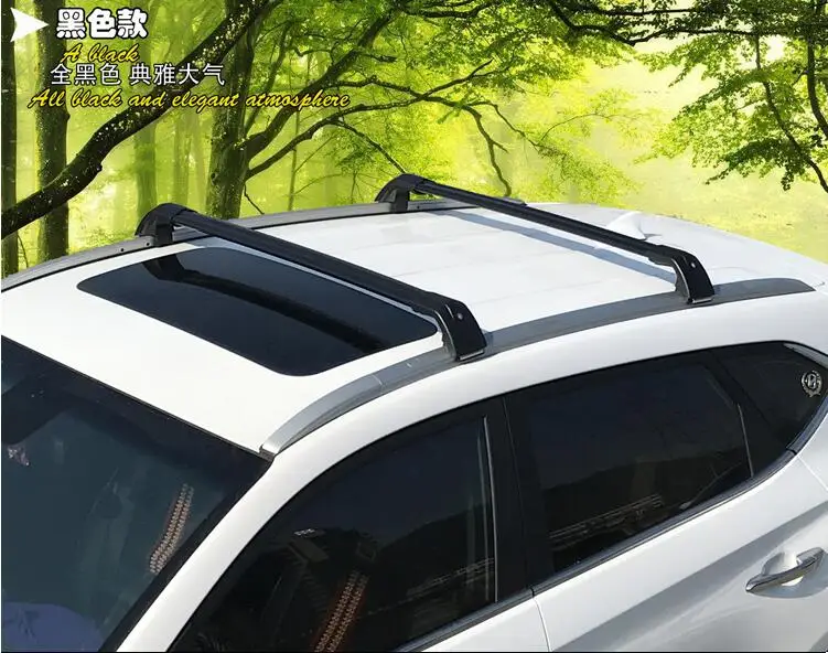 Car Aluminum Roof Rack Rail baggage luggage Cross Bar For Mitsubishi