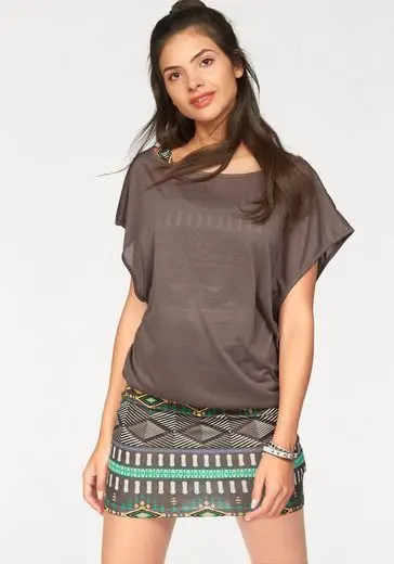 

2019 summer new women's casual suits sexy bag hip short-sleeved sling t shirt two-piece set print dress women