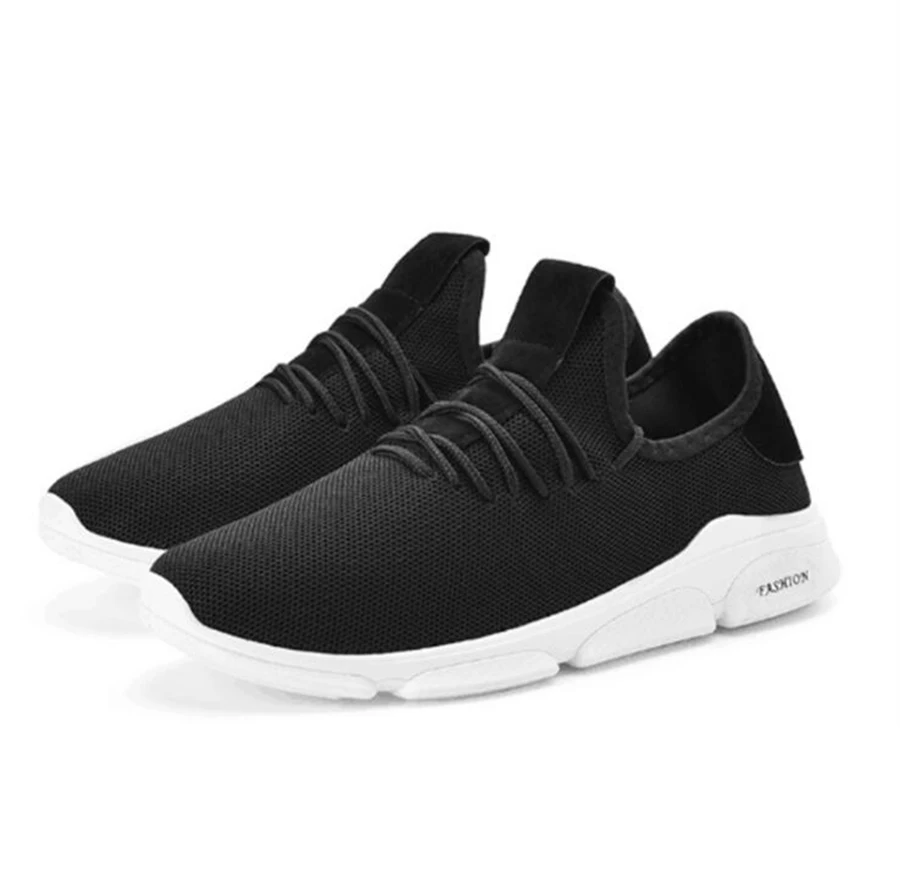 Spring and Autumn New Sports Shoes Men's Fashion Wild White Running Mesh Breathable Wearable Lightweight | Обувь