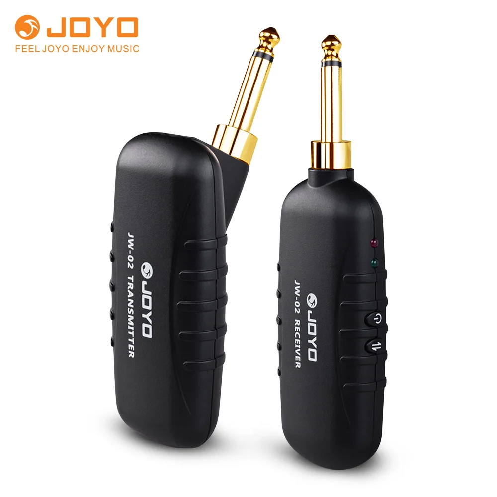 

JOYO JW - 02 5.8GHz Digital Wireless Transmitter Receiver 4 Channels Automatic Matching Electric Guitar Transmitter Receiver