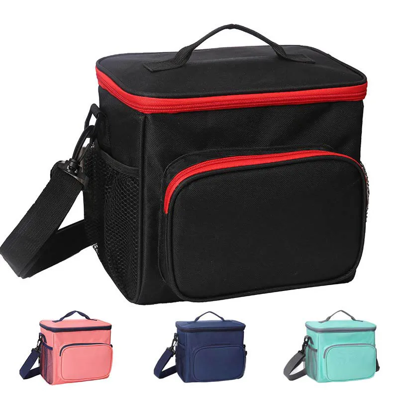 Портативная сумка для пикника модная холодильник изолированная ланч кемпинга