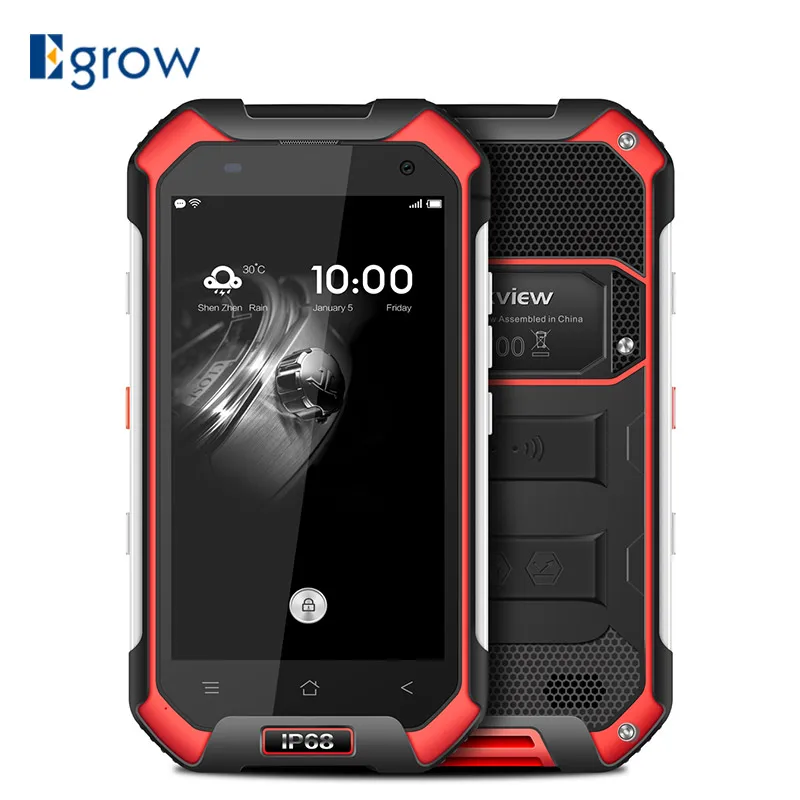 Original Blackview BV6000 Waterproof Cell Phones 4.7 Inch Android 6.0 Mobile Phone MT6755 Octa