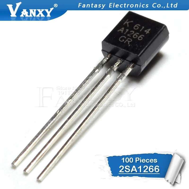 

100PCS 2SA1266 TO-92 A1266 TO92 new triode transistor
