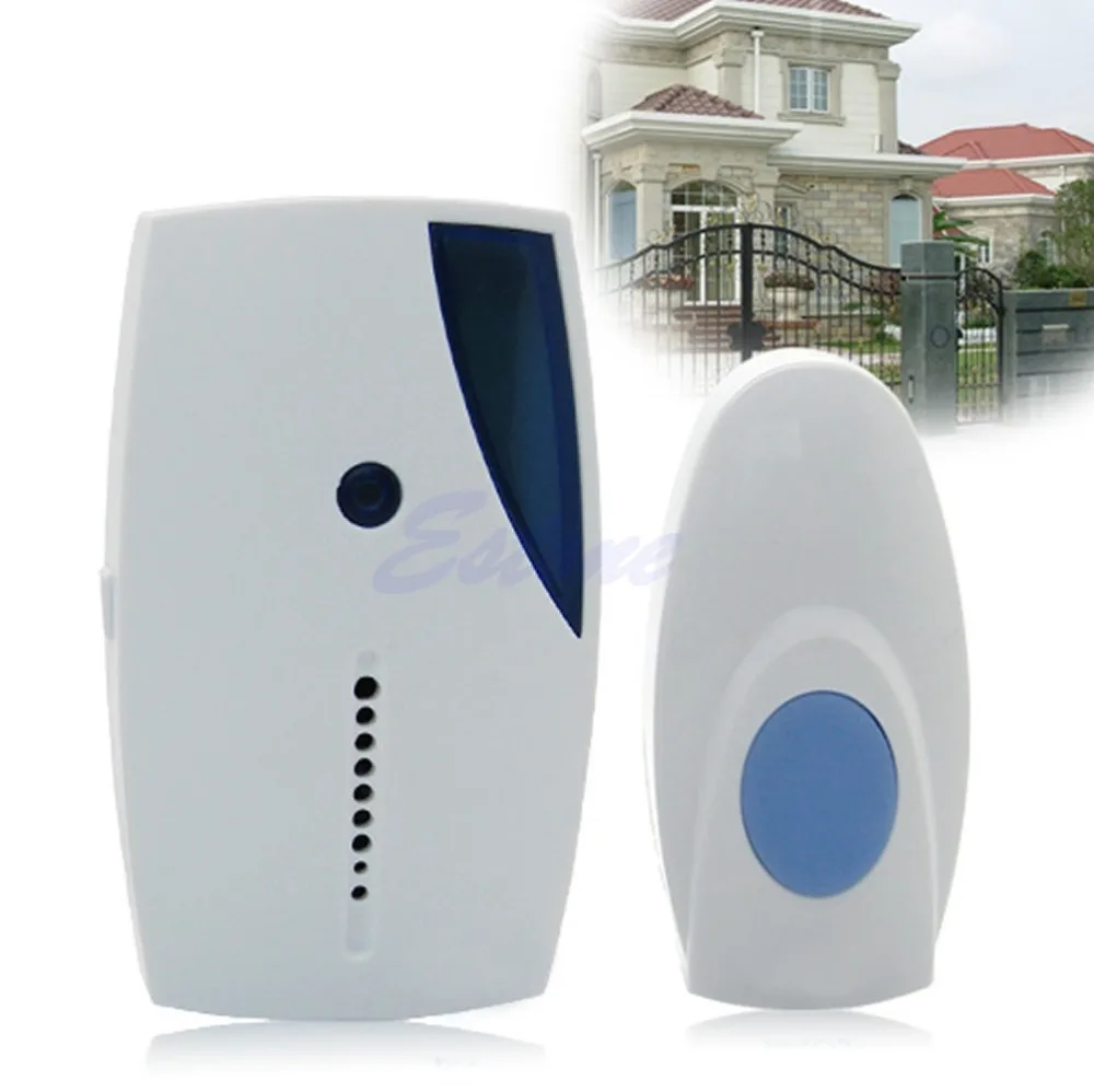 

2018 Wireless Doorbell Control Receiver Door Bell Remote Button 36 Music Chimes Songs