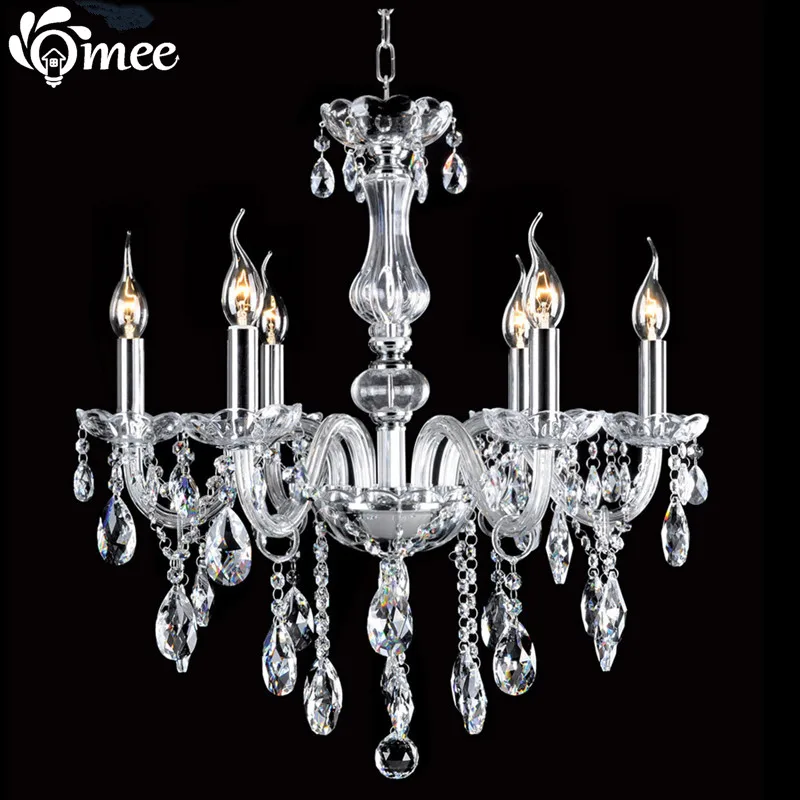 

Modern Crystal Chandelier Lamps 110~240V lustres de cristal Chandeliers LED For Living Room Bedroom Lighting lustre para sala