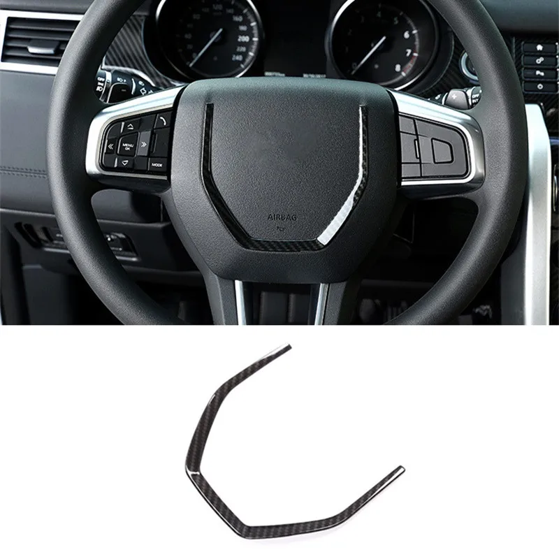 

Steering Wheel Frame Decoration Cover Trim Strip For Land Rover Discovery Sport 2015-2018 Car Styling Interior Accessories