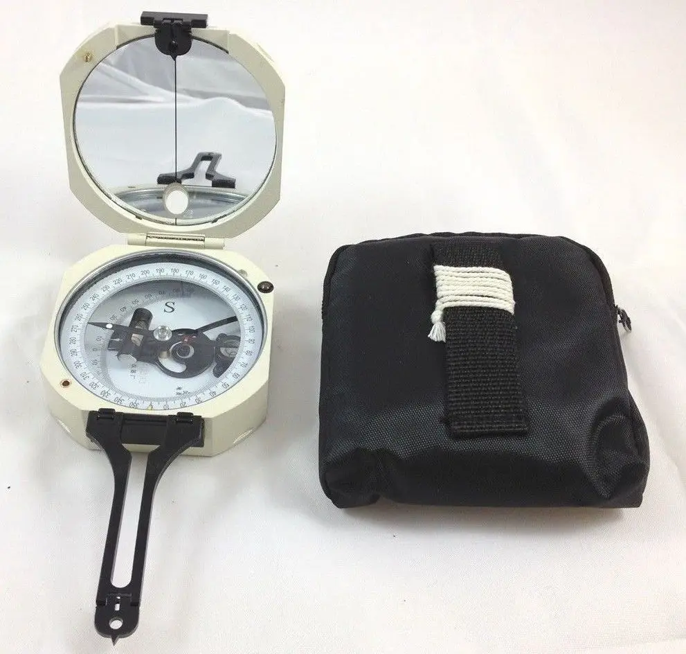 NEW DQL 3 Geology Compass . Pocket transit . metal