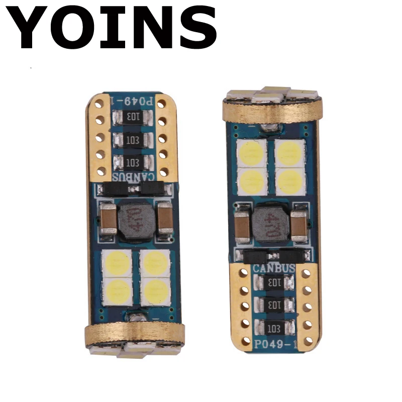 4 Pcslot W5W T10 194 168 интерьерные огни 12 SMD 3030 супер яркие Автомобильные светодиодные