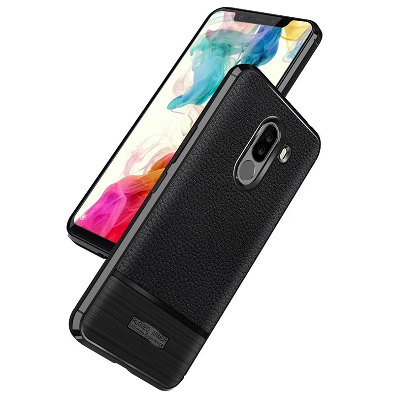 

POCO F1 Original Armor Case for Xiaomi POCOPHONE F1 Case 6.18'' Anti-knock Soft Cover for Xiaomi POCO Phone F1 Global Version