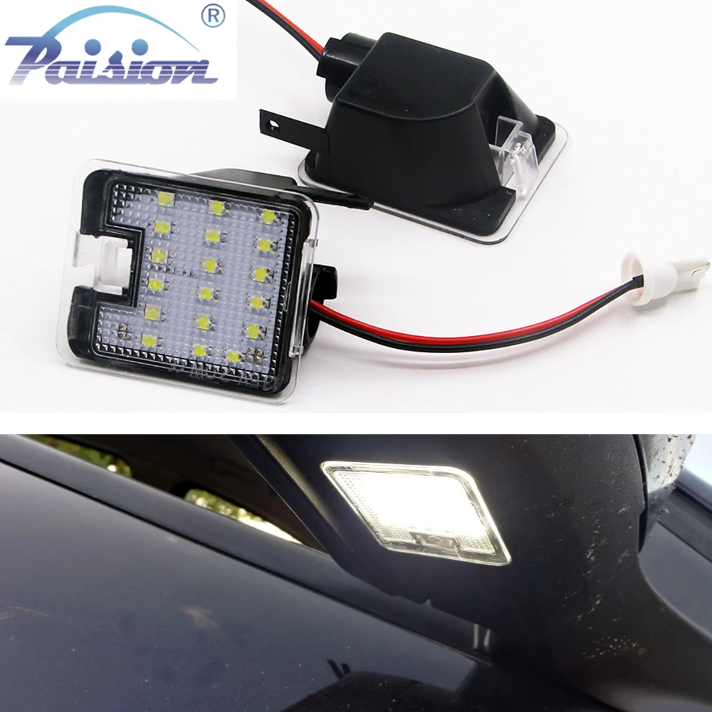 

2Pcs for Ford Mondeo LED Under Side Mirror Puddle Light MK4 IV, Focus, Kuga, Escape, C-Max