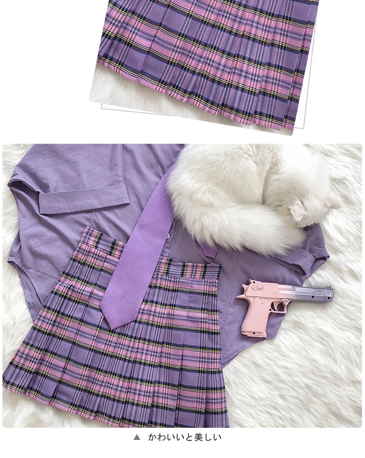 Популярная плиссированная юбка в японском стиле для девочек; сезон весна-лето; женские юбки в Корейском стиле; короткие юбки; школьная форма; костюм до колена