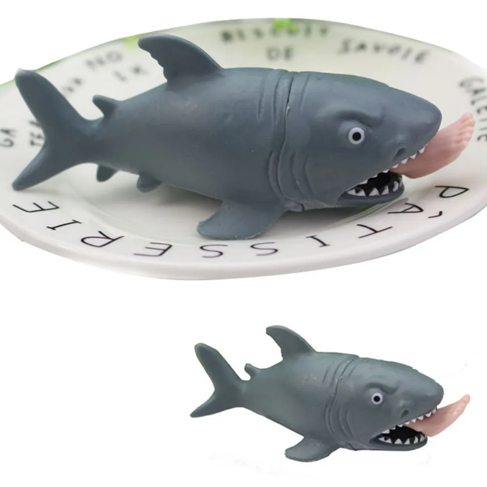 

Squeeze Toys Stress Relief Joke Gift Stress Reliever Scented Fun Toy Shark Collectibles Slow Rising Kids Funny Mini Soft Hand