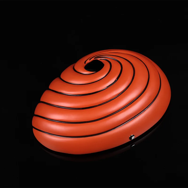 Маска для косплея Tobi Obito Naruto маска Akatsuki Маскарадная из смолы полного лица