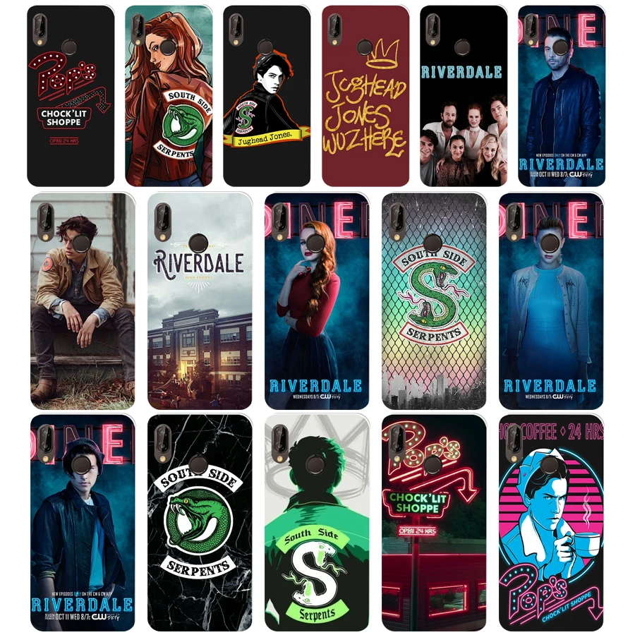 Мягкий Силиконовый ТПУ чехол 235WE Riverdale для Honor 10 huawei p 20 30 lite y5 2018 p30 Pro mate lite|Бамперы| |