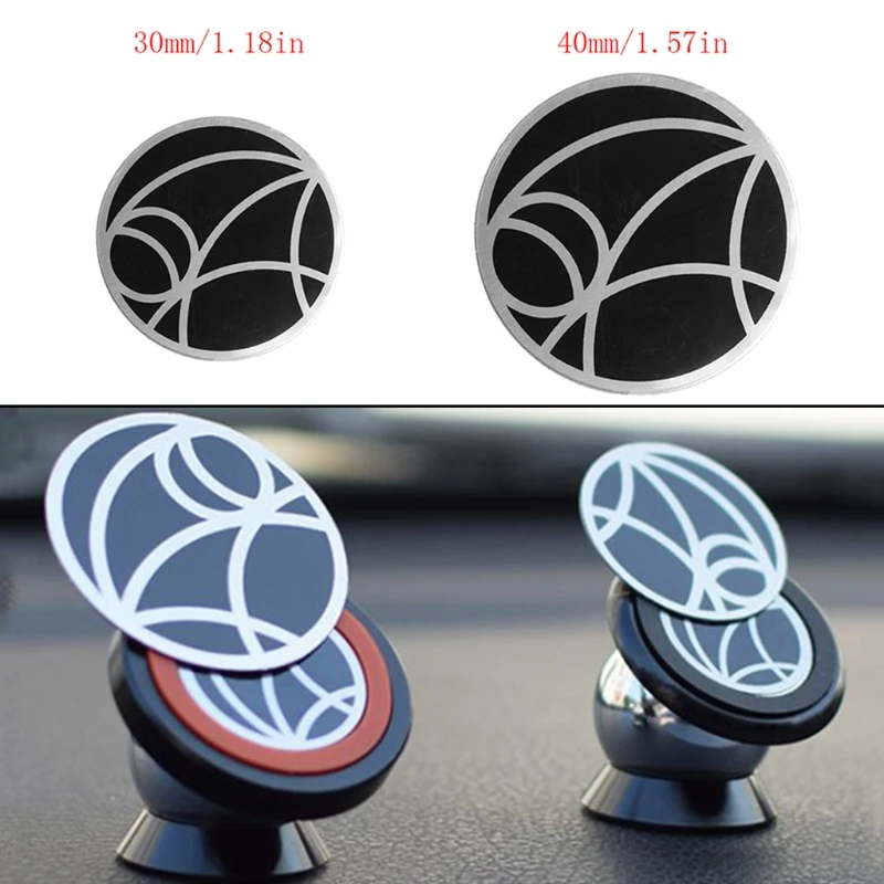 

1PC Metal Plate Replacement For Car Magnetic Mount Attachment Phone Holder Stand
