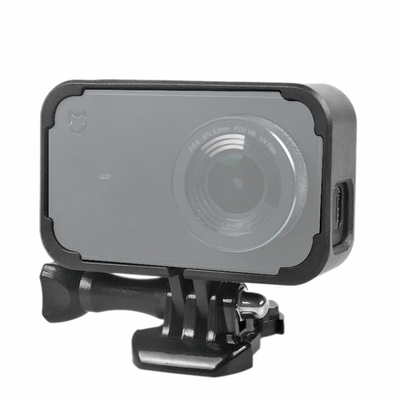 

For Xiaomi Mijia 4K Mini Action Camera Frame Mount Base Screw Protective Hard Case For Mijia Mini Camera Accessories