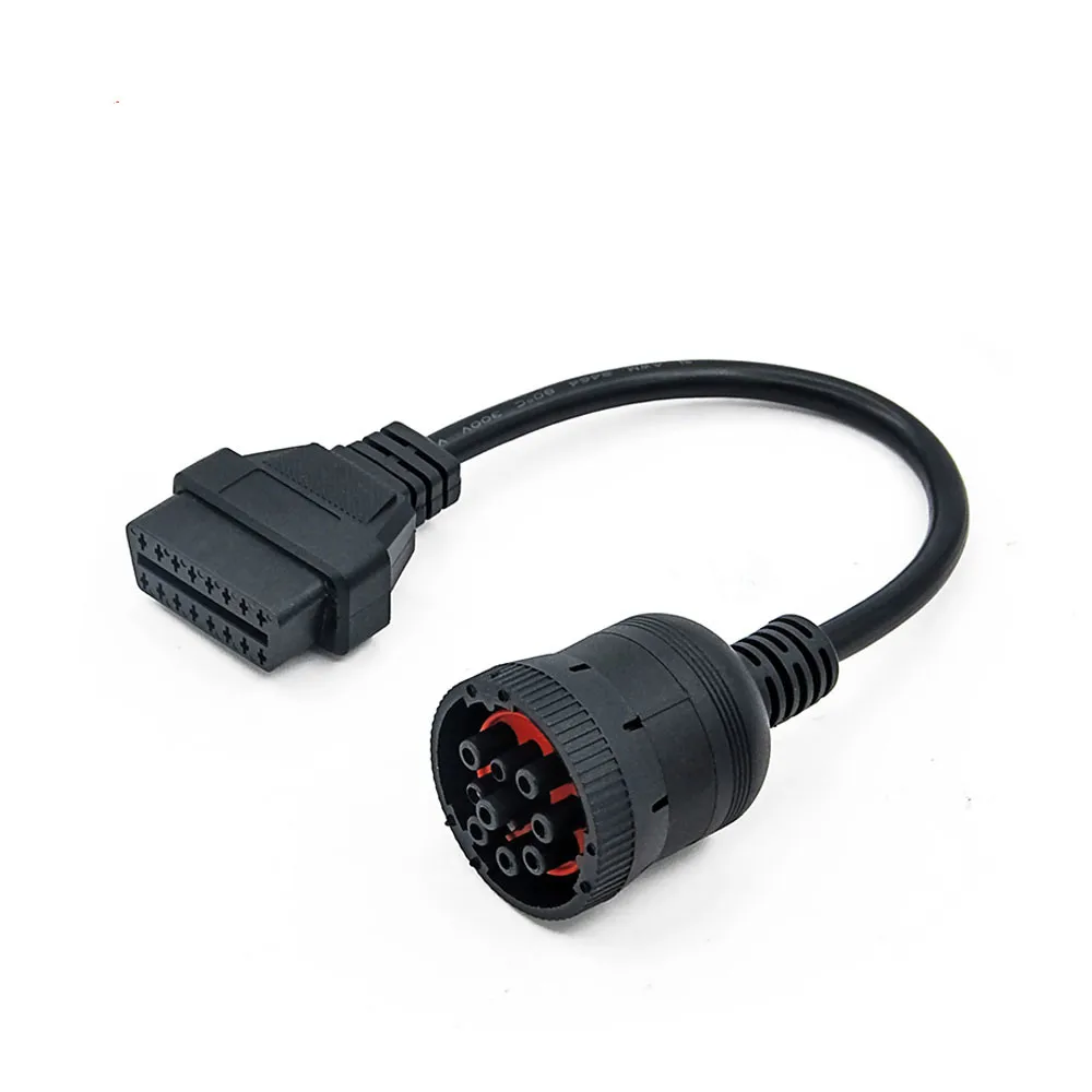 RVIOLON Deutsch J1939 9pin To 16pin грузовик кабель J1939 9 Pin To OBDII/OBD2 16 PIN Женский Диагностический инструмент разъем