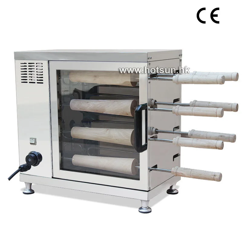 Free Shipping Commercial 110V 22V Electric Chimney Cake Oven Kurtos
