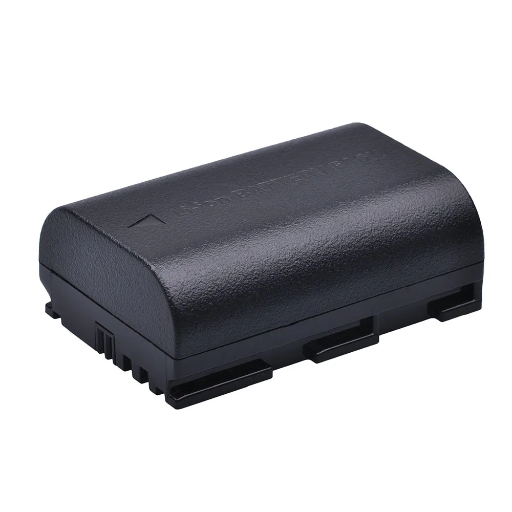 2x2650 мА/ч, LP-E6 LPE6 LP E6 LP-E6N Батарея+ ЖК-дисплей USB Dual Зарядное устройство для цифровой однообъективной зеркальной камеры Canon EOS 60D, 70D, 80D, EOS 5DS R, 5D Mark II, 5D Mark III