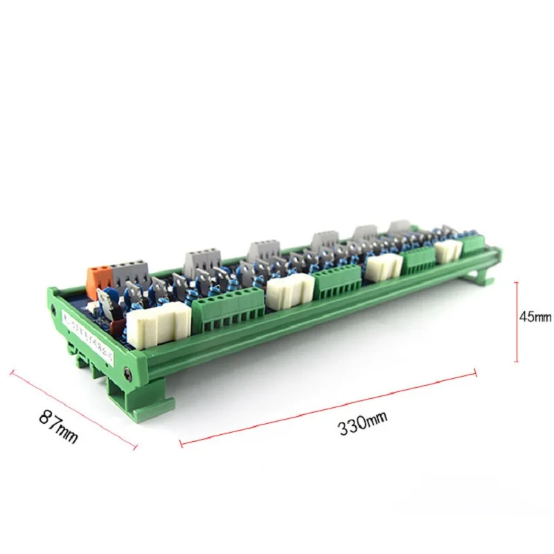 ПЛК AC усилитель доска транзистор 24-way AC выход тиристорный оптрон изоляции реле управления