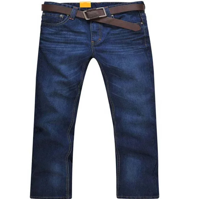 New 2018 best quality brand jeans men cotton straight