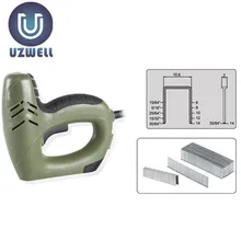 F15 220 В двойной электрический Пневматические молотки Электрические ногтей Степлер прямо ногтей ярдов ногтей Деревообработка Инструменты Степлер для Деревянная мебель