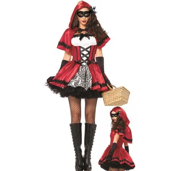 

Halloween Costumes for Women Sexy Cosplay little red riding hood fantasy game uniforms fancy dress outfit