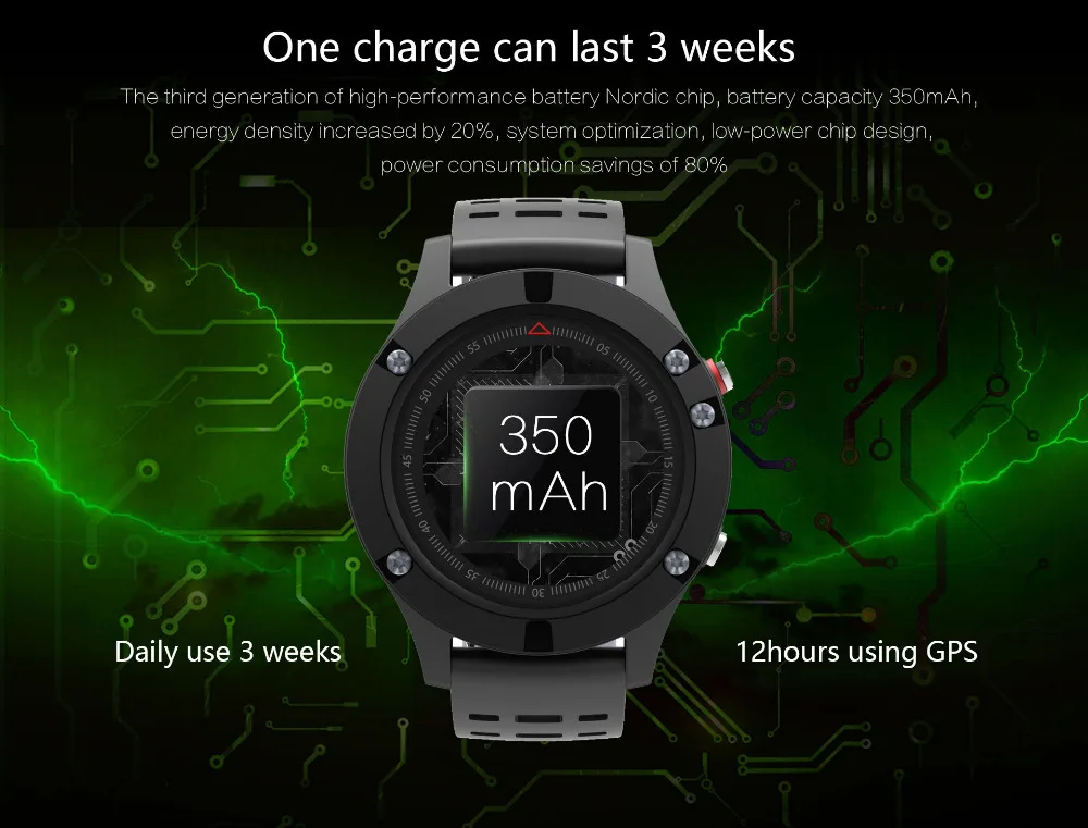 CONGDI Смарт-часы пульсометр gps мульти-спортивный режим OLED высотомер Bluetooth фитнес-трекер IP67 поля F5 смарт-браслет
