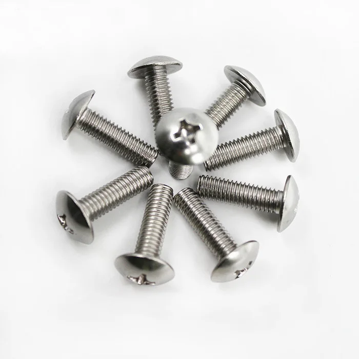 M3 Phillips truss head screws Flat round head screw Cross slot