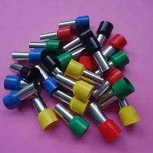 100 шт. E25-16 трубчатый провод разъем Электрический кабель терминалы обжима проводов наконечники для 16.0mm2, терминал electricos VE25-16