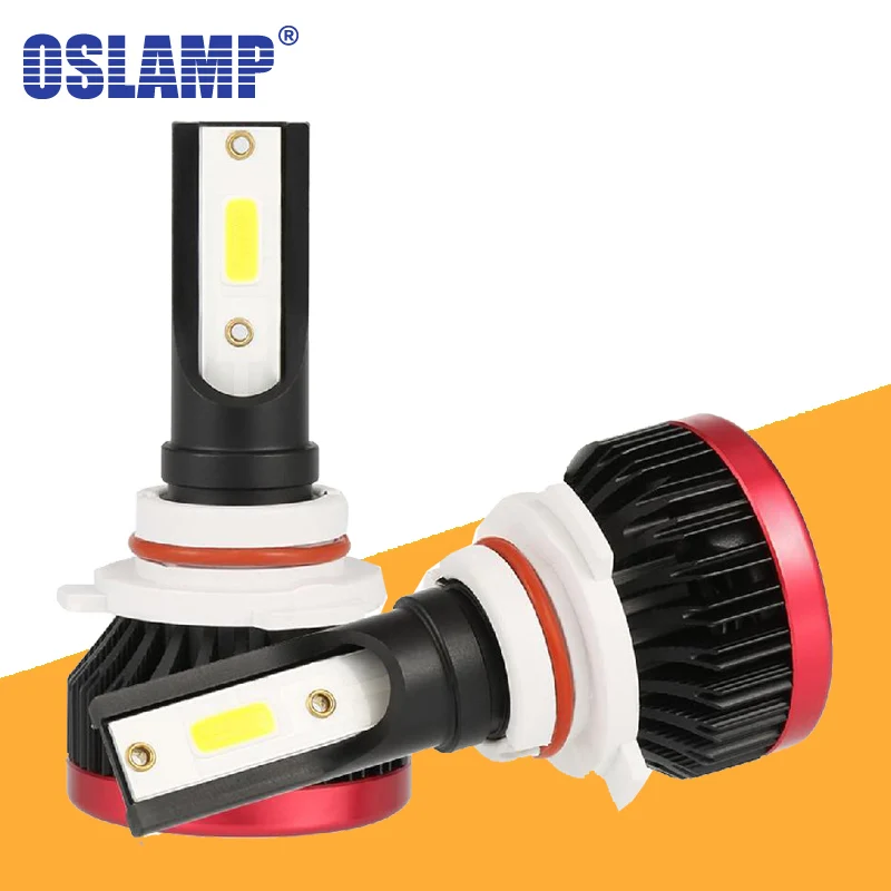 Oslamp H4 Автомобильный светодиодный фары для H7 H11 H1 72 W 6500 к 8000lm моноблочные
