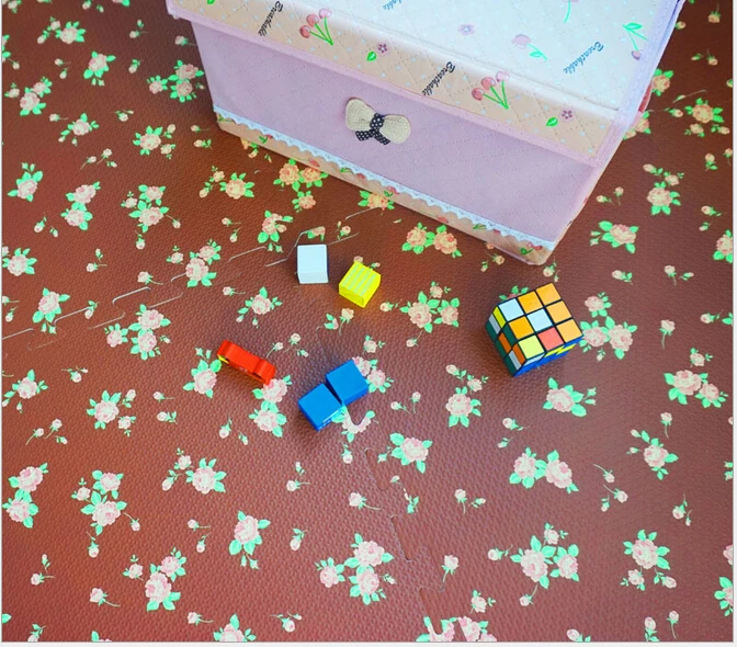Коврик детский из ЭВА в пасторальном стиле большой размер 60*60 см|puzzle photo|puzzle