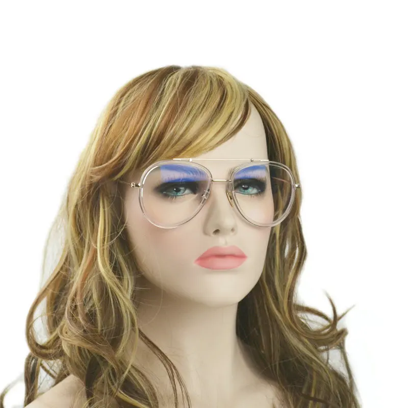 Round Sunglasses Women Glasses Plain UV Protection 81054uv protection