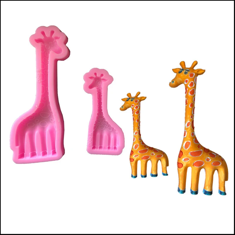 Giraffe baking silicone mold high temperature resistant mold release
