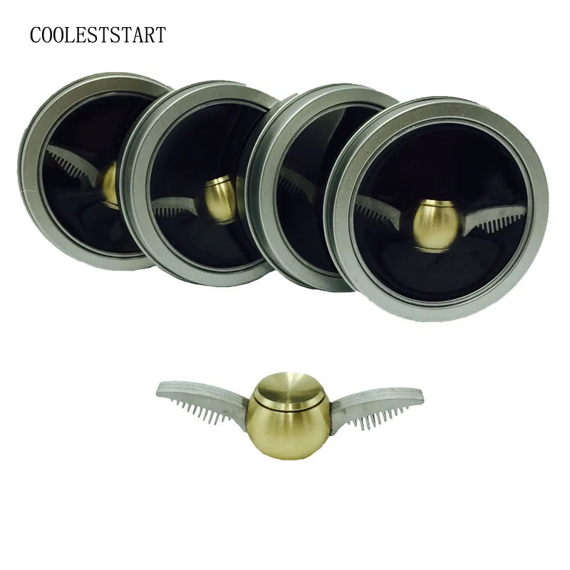 2017 NEW EDC Fidget Spinner Harry Potter Golden Snitch Metal font b Toy b font Hand