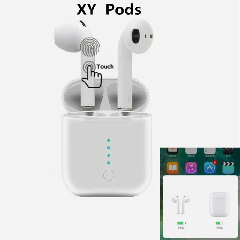 

Draadloze oordopjes TWS mini Bluetooth earphones Wireless Headsets Earbuds ear pods headphone For Apple Android iPhone X fone
